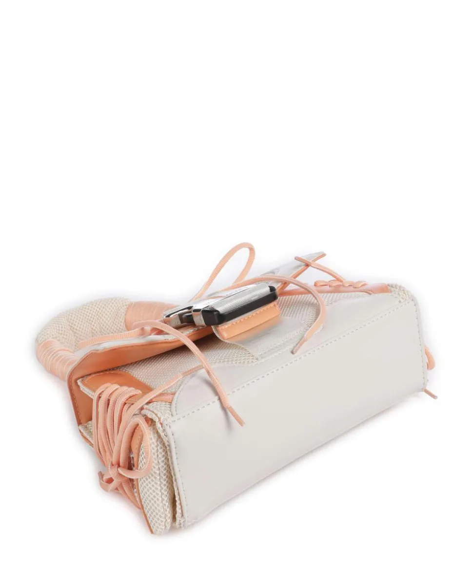 BDIEGO Handtasche Lederimitat, recyceltes Polyester apricot