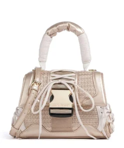 BDIEGO Handtasche Lederimitat, recyceltes Polyester roségold