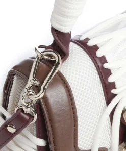 BDIEGO-M Handtasche Polyester weiß/braun