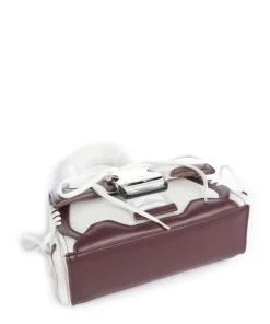 BDIEGO-M Handtasche Polyester weiß/braun