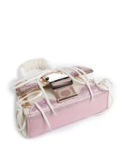 BDIEGO-R Handtasche Lederimitat, recyceltes Polyester beige/rosa