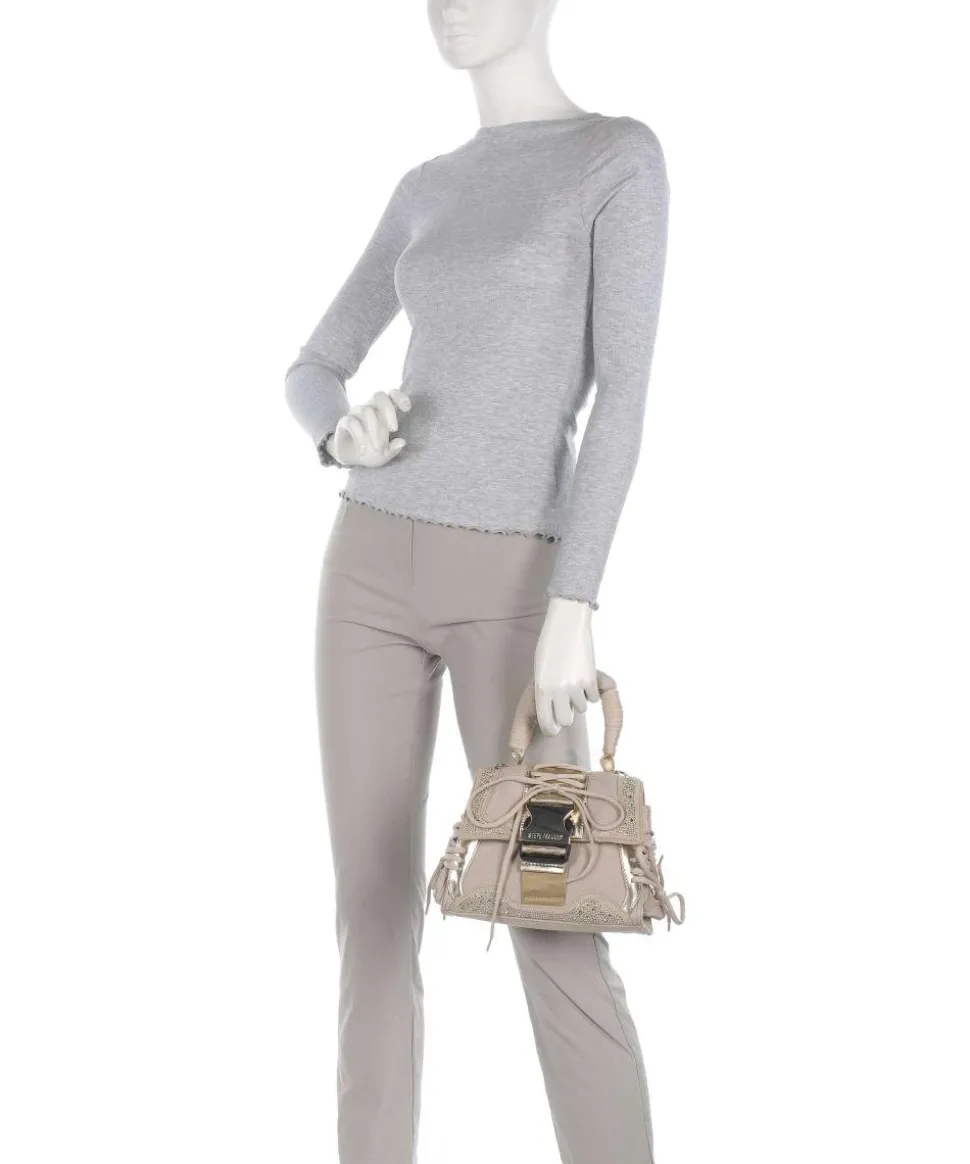 BDIEGO-R Handtasche Lederimitat, recyceltes Polyester nude