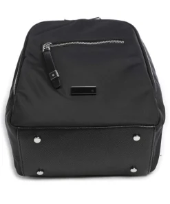 BE HER S Rucksack recyceltes Polyester schwarz