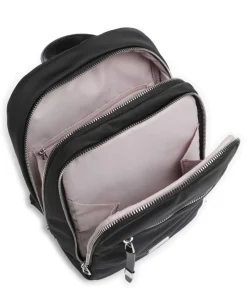 BE HER S Rucksack recyceltes Polyester schwarz