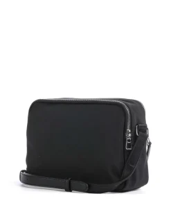 BE HER XS Umhängetasche recyceltes Polyester schwarz