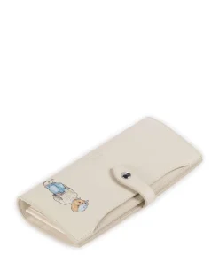 Bear Eran Cable Geldbörse fein genarbtes Rindsleder elfenbein