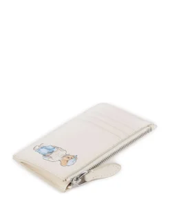 Bear Eran Cable Kreditkartenetui fein genarbtes Rindsleder elfenbein