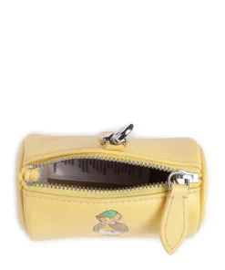 Bear Fall Geldbörse fein genarbtes Rindsleder vanillegelb