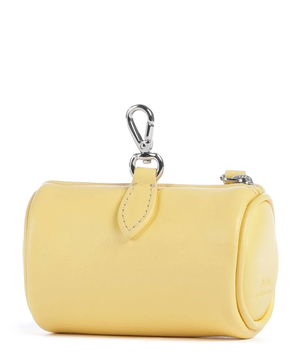 Bear Fall Geldbörse fein genarbtes Rindsleder vanillegelb