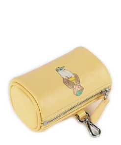 Bear Fall Geldbörse fein genarbtes Rindsleder vanillegelb