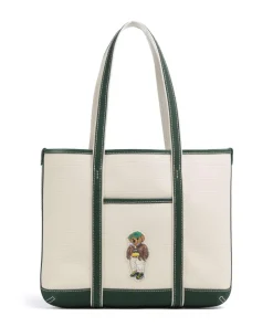 Bear Fall Shopper Canvas beige/grün