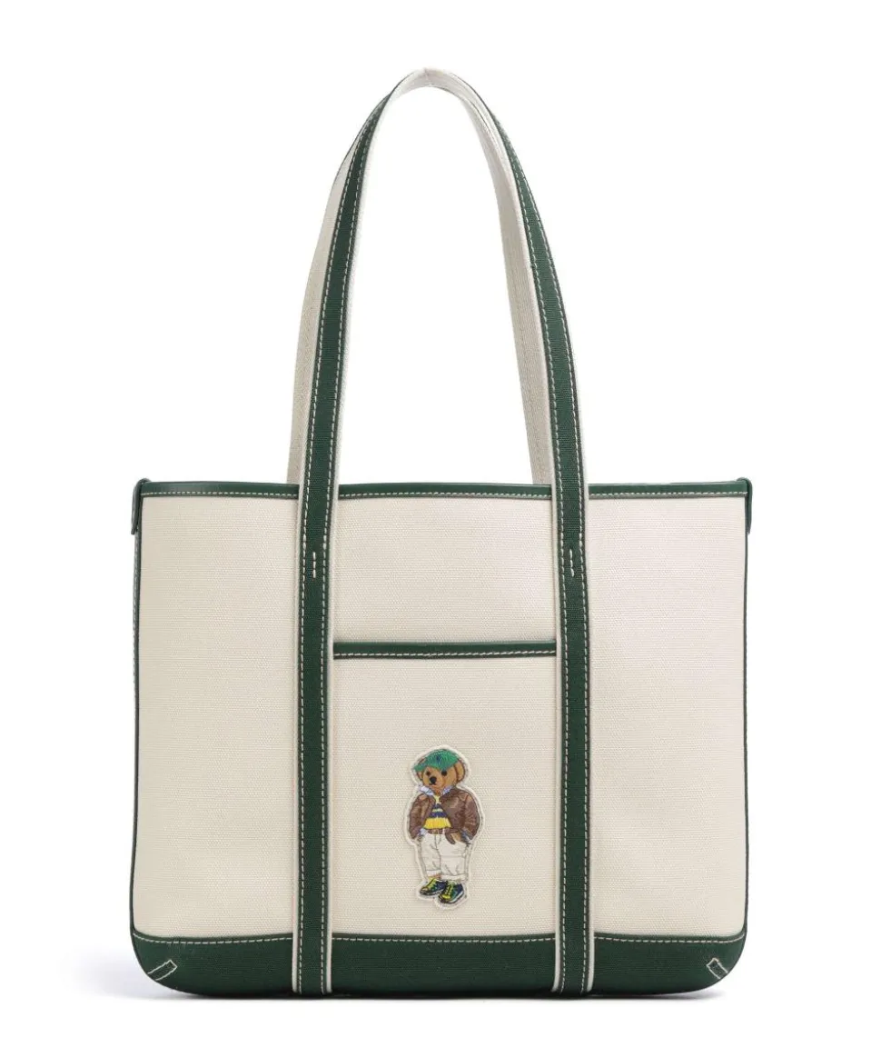 Bear Fall Shopper Canvas beige/grün