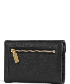 Beat Soft Geldbörse genarbtes Leder schwarz