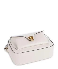 Beat Soft Umhängetasche genarbtes Rindsleder weiß