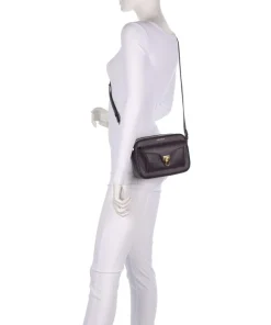 Beat Soft Umhängetasche genarbtes Rindsleder pflaume