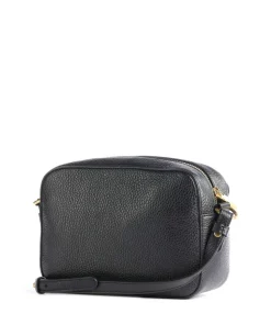 Beat Soft Umhängetasche genarbtes Rindsleder schwarz