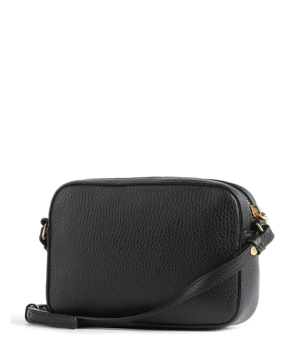 Beat Soft Umhängetasche genarbtes Rindsleder schwarz