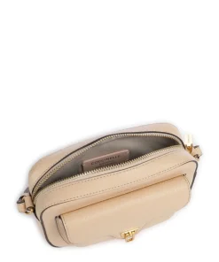 Beat Soft Umhängetasche genarbtes Leder natur