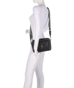 Beat Umhängetasche genarbtes Rindsleder schwarz