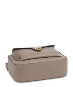 Beat Umhängetasche genarbtes Rindsleder taupe