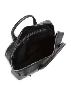 Beckholmen Aktentasche 14″ genarbtes Rindsleder navy