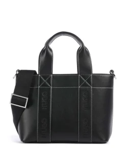 Becky Handtasche Lederimitat schwarz