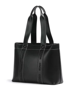 Becky Shopper Lederimitat schwarz