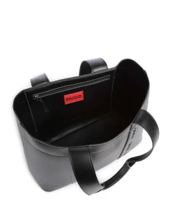 Becky Shopper Lederimitat schwarz