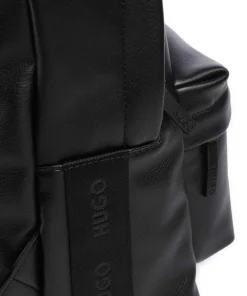 Bel 2.0 Rucksack Lederimitat schwarz