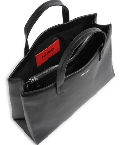 Bel Handtasche Lederimitat schwarz