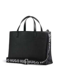 Bel Handtasche Lederimitat schwarz
