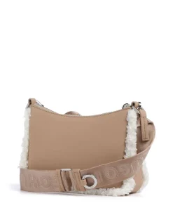 Bel Umhängetasche recyceltes Polyurethane beige