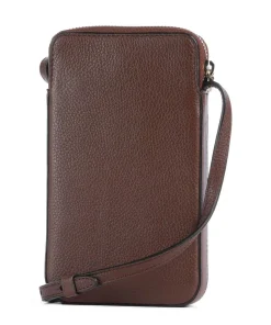 Bella Handytasche Leder dunkelbraun