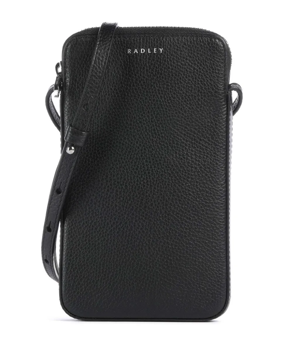 Bella Handytasche Leder schwarz