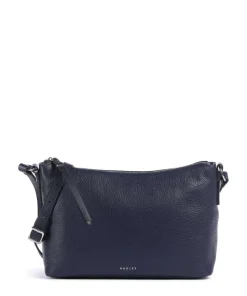 Bella Umhängetasche Leder dunkelblau
