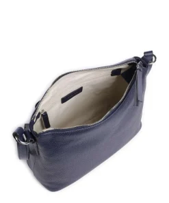 Bella Umhängetasche Leder dunkelblau