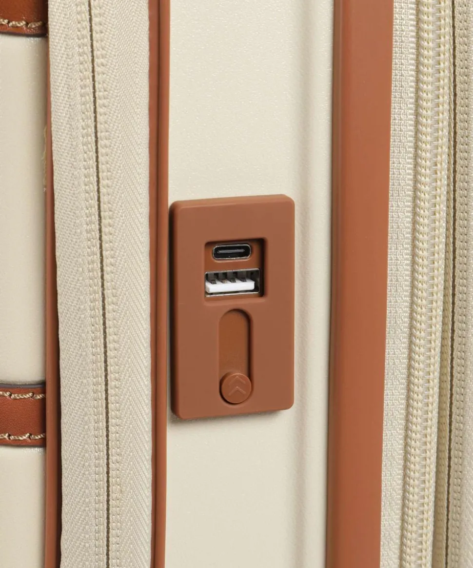 Bellagio 4-Rollen Trolley creme 55 cm