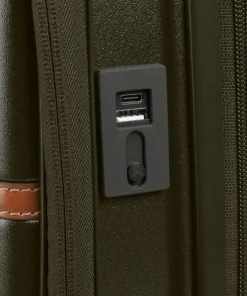 Bellagio 4-Rollen Trolley olivgrün 55 cm