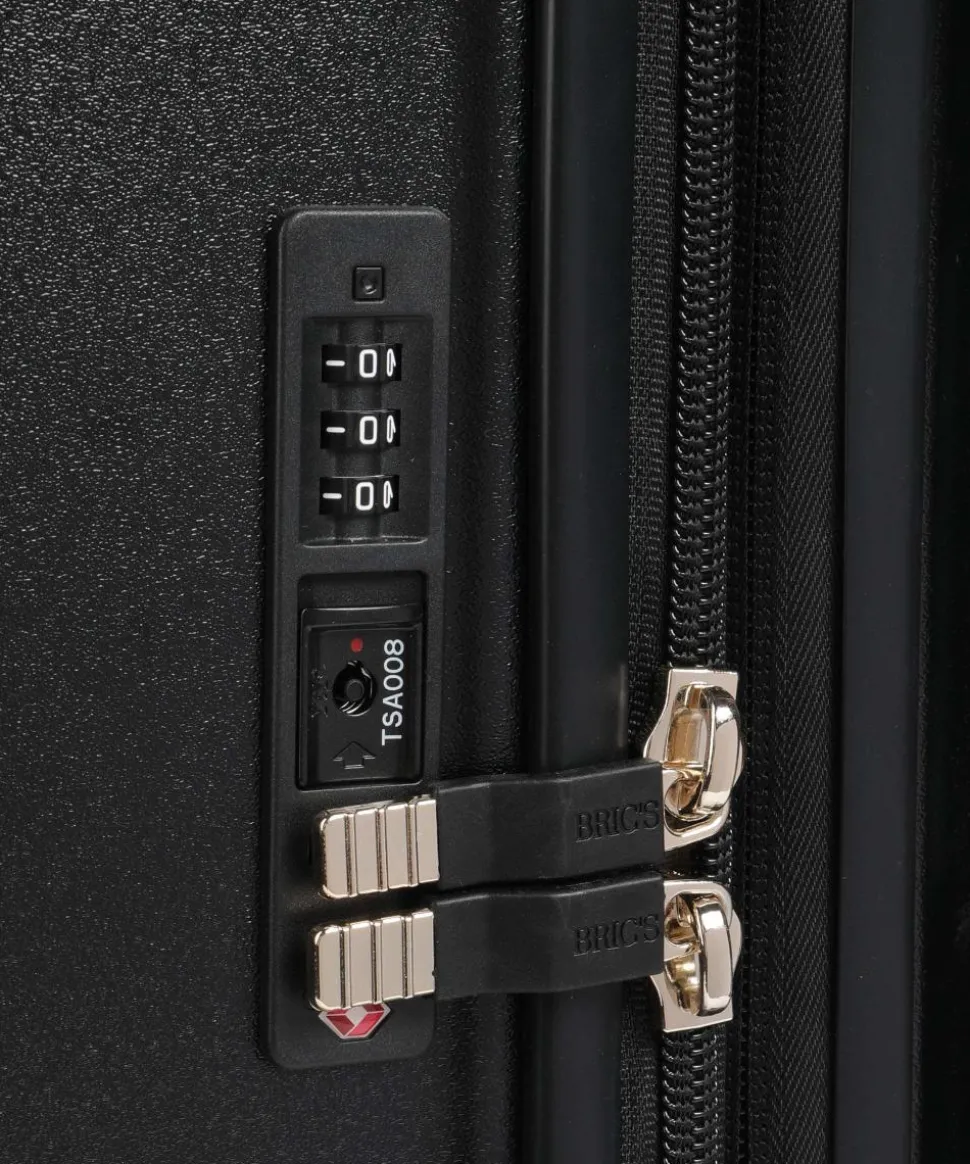 Bellagio 4-Rollen Trolley schwarz 82 cm