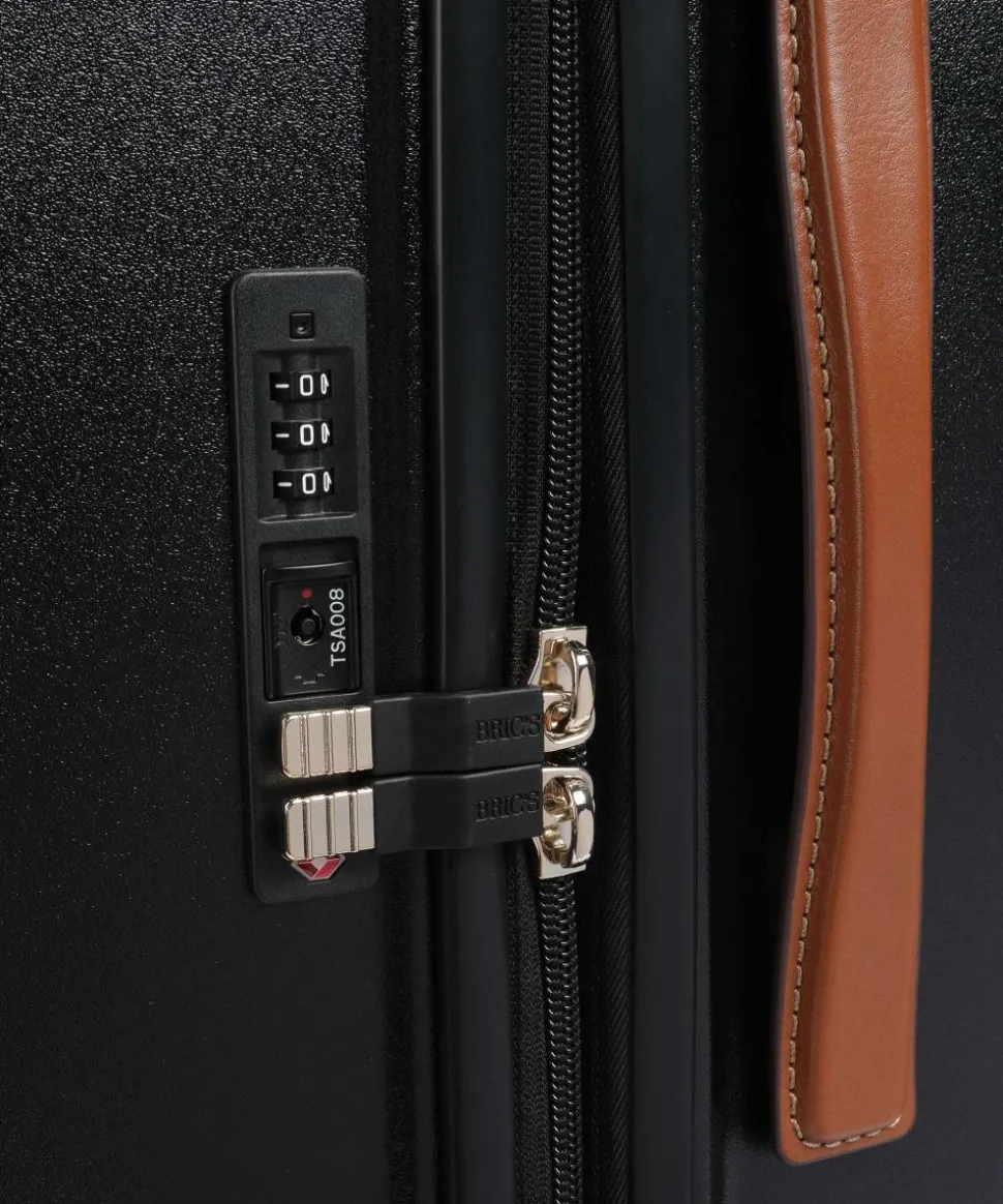 Bellagio 4-Rollen Trolley schwarz 76 cm