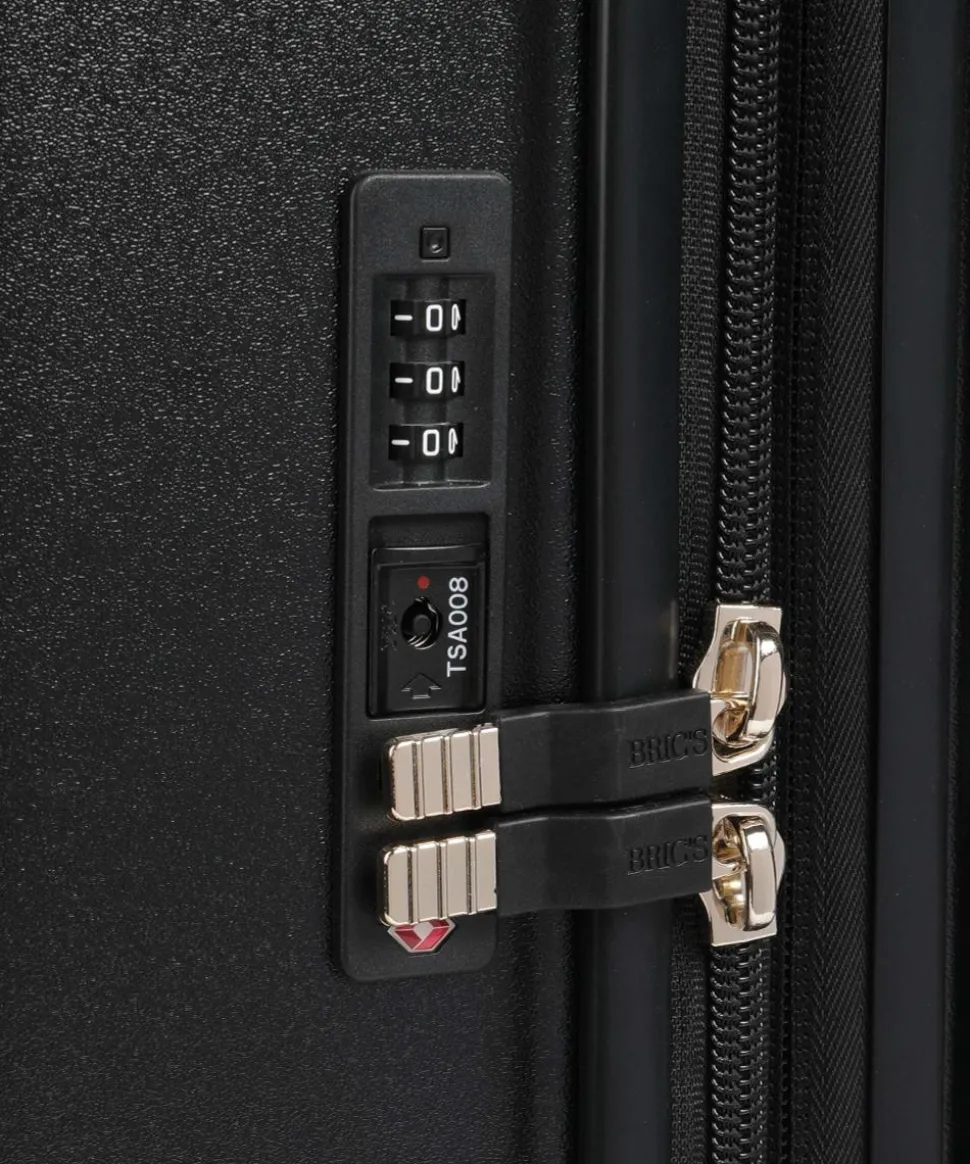 Bellagio 4-Rollen Trolley schwarz 71 cm