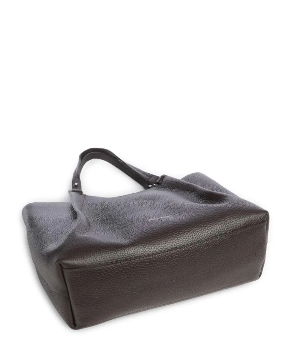 Bellar M Shopper genarbtes Rindsleder dunkelbraun