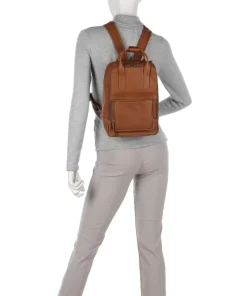 Bellary Rucksack Pull-Up Rindsleder cognac