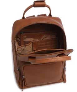 Bellary Rucksack Pull-Up Rindsleder cognac