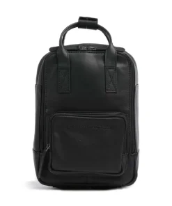 Bellary Rucksack Pull-Up Rindsleder schwarz