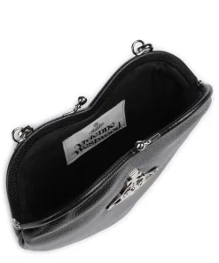 Belle Heart Frame Re-Vegan Grain Schultertasche Lederimitat schwarz