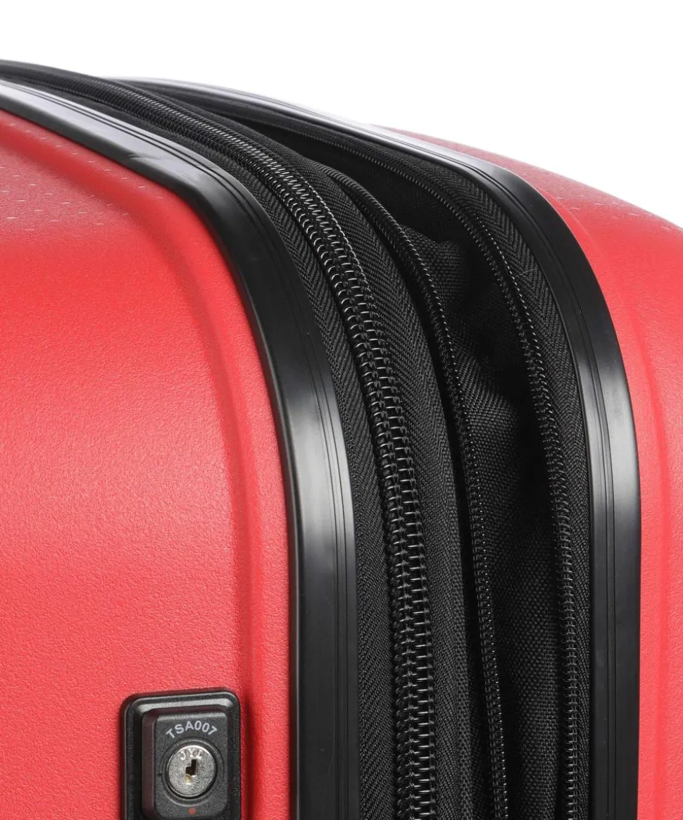 Belmont Plus 4-Rollen Trolley rot 76 cm