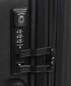 Belmont Plus 4-Rollen Trolley schwarz 55 cm