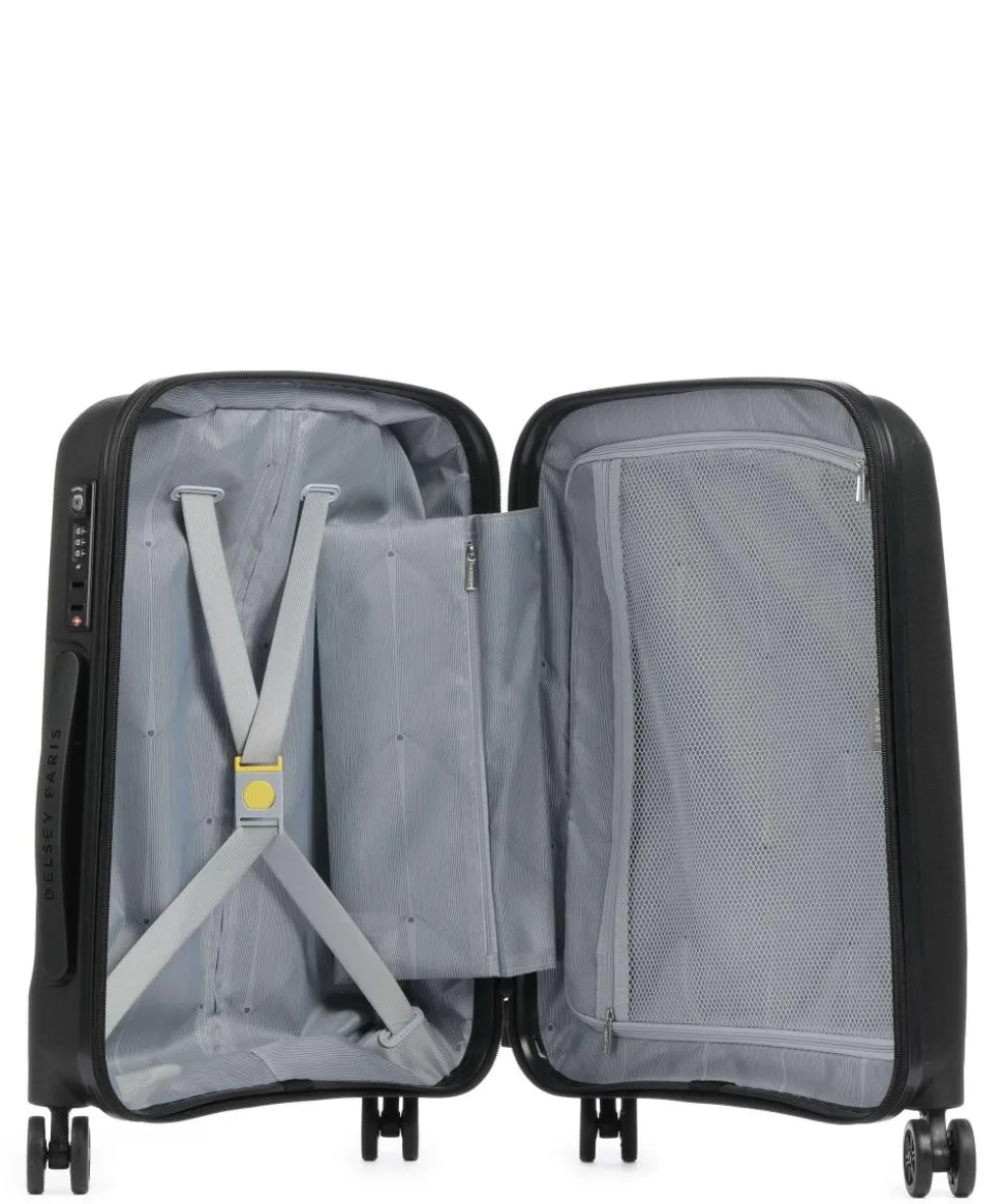 Belmont Plus 4-Rollen Trolley schwarz 55 cm