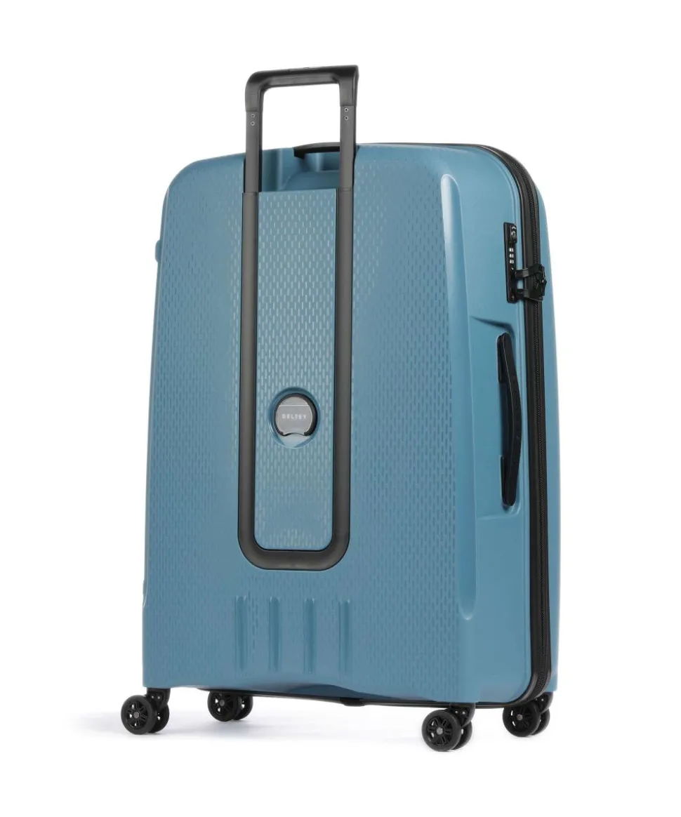 Belmont Plus 4-Rollen Trolley blau 76 cm